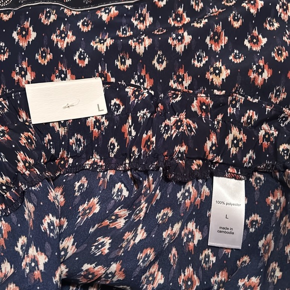 New! Maurices Pattern Flowy Skirt - Picture 4 of 5